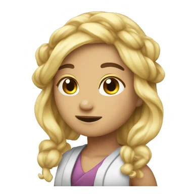 Hada con lazo sticker