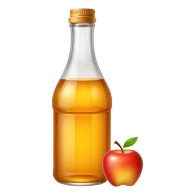 jus de pommes en bouteille sticker