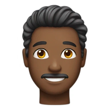 one strand of hair sticker