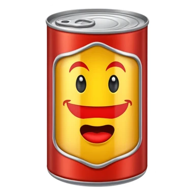 Can of rude sauce  sticker