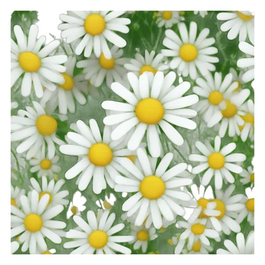 CHAMOMILE flower sticker