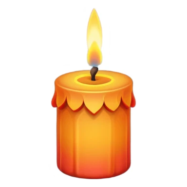 diwali candle sticker