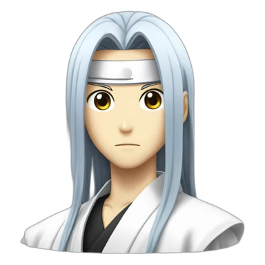 Kuchiki Byakuya from the anime Bleach sticker