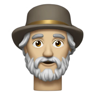 pete doherty dressed as diogenes of sinope sticker