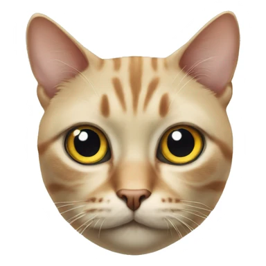 cat - cyclope - big eye sticker