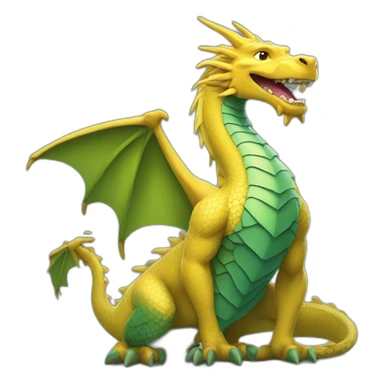 Haaland sur un dragon sticker