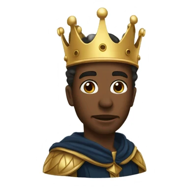King baldwin the 4th with mask on sticker