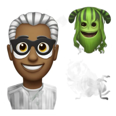 Beetle juice sticker