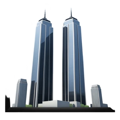 the twin towers sticker