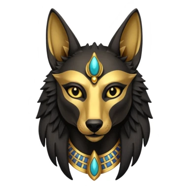 Anubis from Egyptian Gods sticker