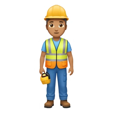 safety manager standing sticker
