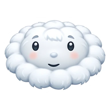 Snow on a floor  sticker