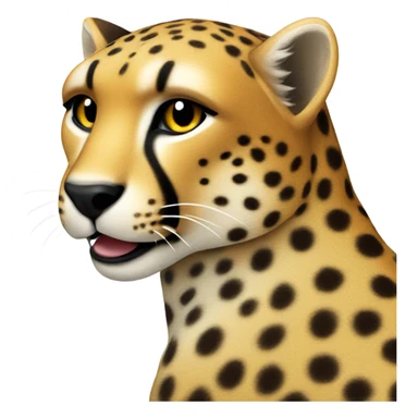 Cheetah lighter sticker