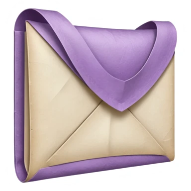 lilac parchment sticker