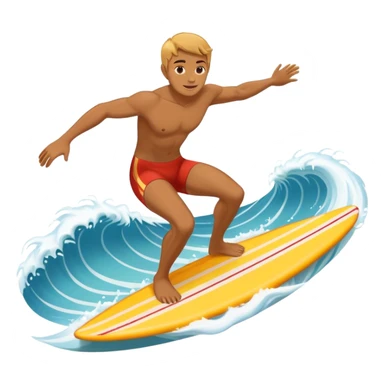 Surfing  sticker