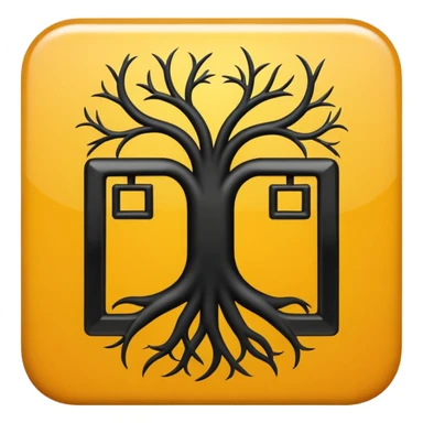 a square root  sticker