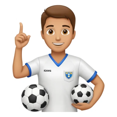 Dentist watching soccer game  sticker