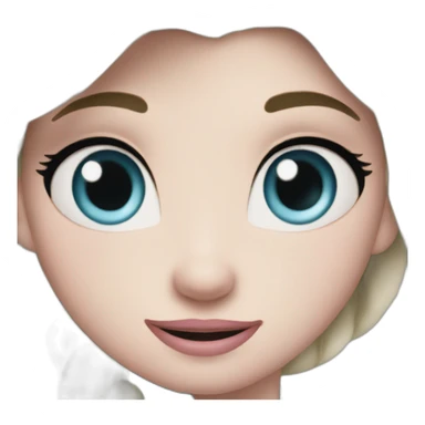 Elsa with eliqsir sticker