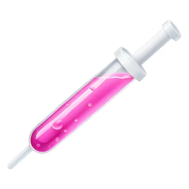 Pink pipette sticker