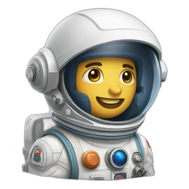 Astronauta veloz sticker