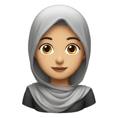 iranian girl sticker