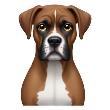 Blue eye boxer sticker