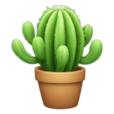 Small Peyote cactus sticker
