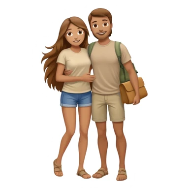 man carrying women in his arms in a romantic way  sticker