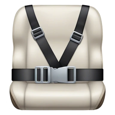plane seat belt waist sticker