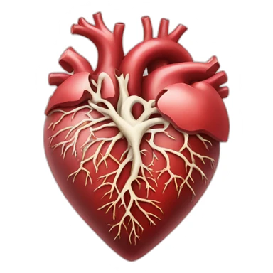 A human heart Quran sticker