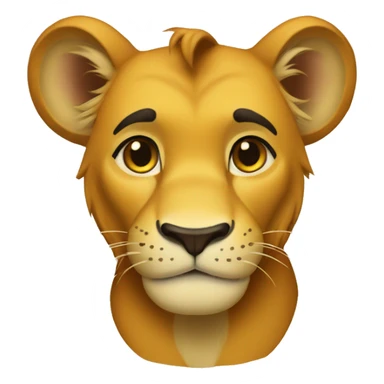 simba étonné  sticker