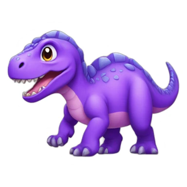 purple-dinosaur-kawaii sticker