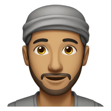 Moroccan guy sticker