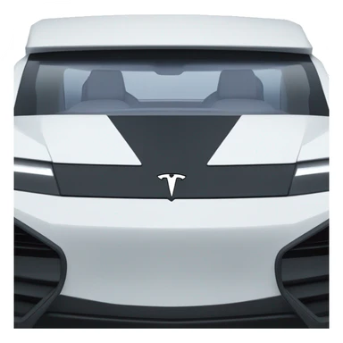 Tesla cybertruck electric vehicle sticker