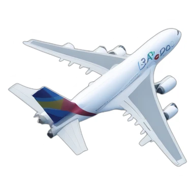 airbus a380 sticker