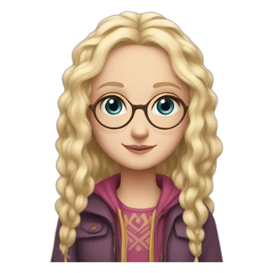 Luna lovegood sticker