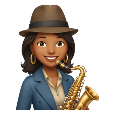 Street Music Performer black woman  sticker