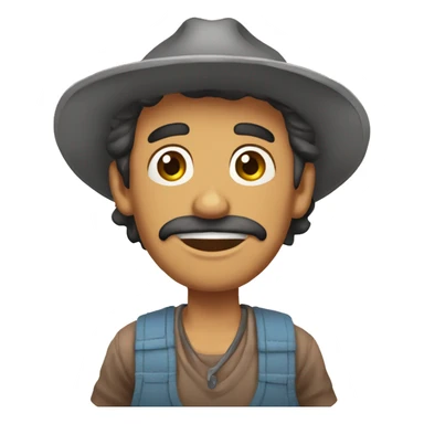 chico feliz cuerpo entero sticker