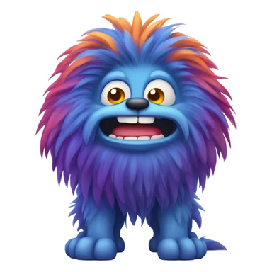 Tickle monster handsome  sticker