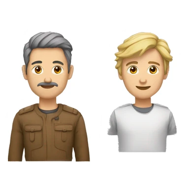 менеджер по подбору персонала с ноутбуком и кофе  sticker