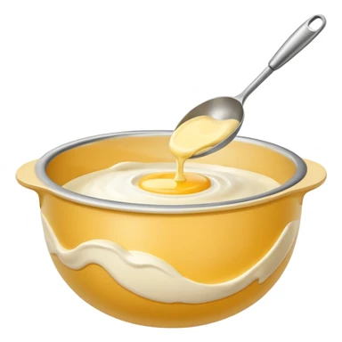 mixing bowl and baking preparation sticker