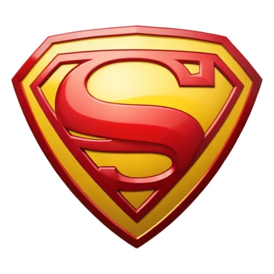 superman symbol sticker
