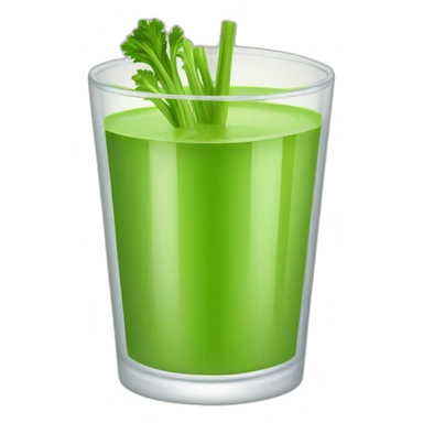 Celery juice sticker