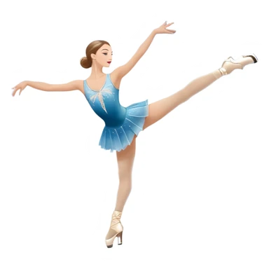 An icon featuring a graceful figure skater performing a flawless routine on an ice rink. The background shows a grand arena, Madison Square Garden, filled with spectators. Snowflakes and spotlights add to the elegance and beauty of the performance. Transparent background. sticker