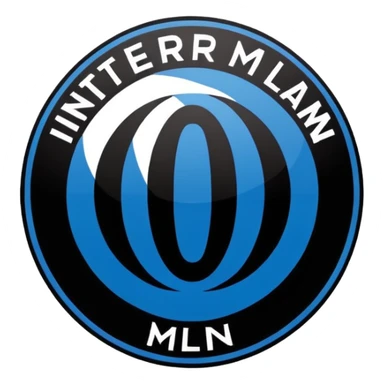 inter milan logo sticker