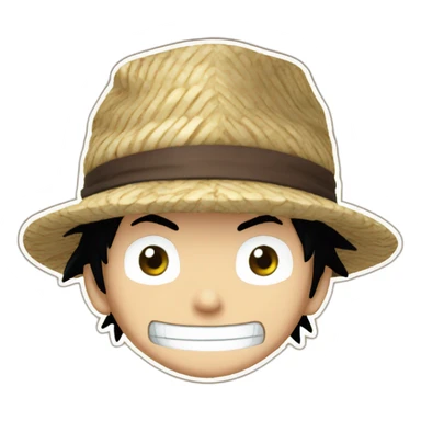 gear 5 luffy sticker