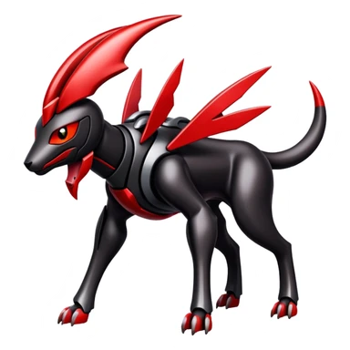 Houndoom-Genesect-Pokémon-Fakémon-hybrid-creature sticker