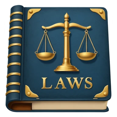 textbook on laws sticker