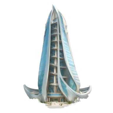 Katara Lusail Tower sticker