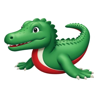 Het lacoste logo sticker